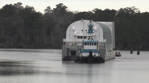 Core Stage Arrival at Stennis